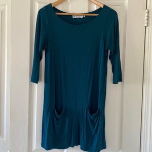 Fighting Eel green dress